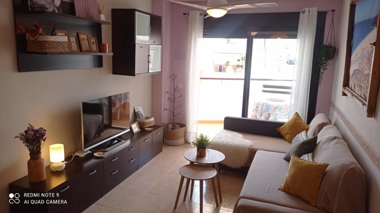 卡沃内拉斯La Pita- Terraza Con Vistas Al Mar & Parking, A 1 Min De La Playa公寓 外观 照片